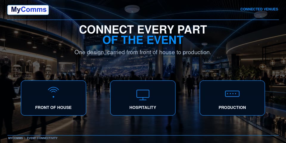 Representative broadcast network and production environment